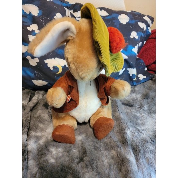 Vintage Eden Beatrix Potter Benjamin Bunny Plush Stuffed Animal - Picture 1 of 7